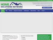 Tablet Screenshot of homesolutionsbiz.com